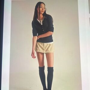 Free People Tessa Polo Long Sleeve